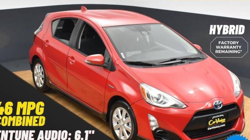 TOYOTA PRIUS C 2017 JTDKDTB36H1594248 image